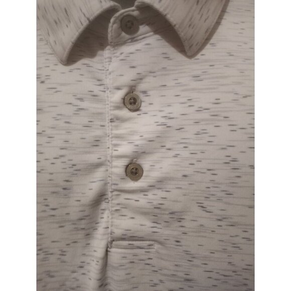 Roundtree Yorke Work Play Men’s Polo Performance Shirt 4XT Tall White Golf - Picture 3 of 12